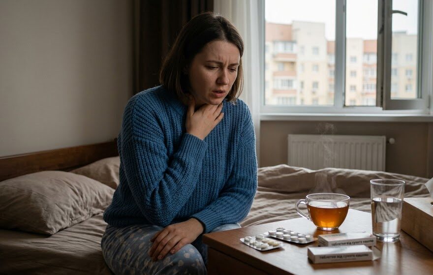 Від сухого кашлю таблетки: як вибрати та що реально працює