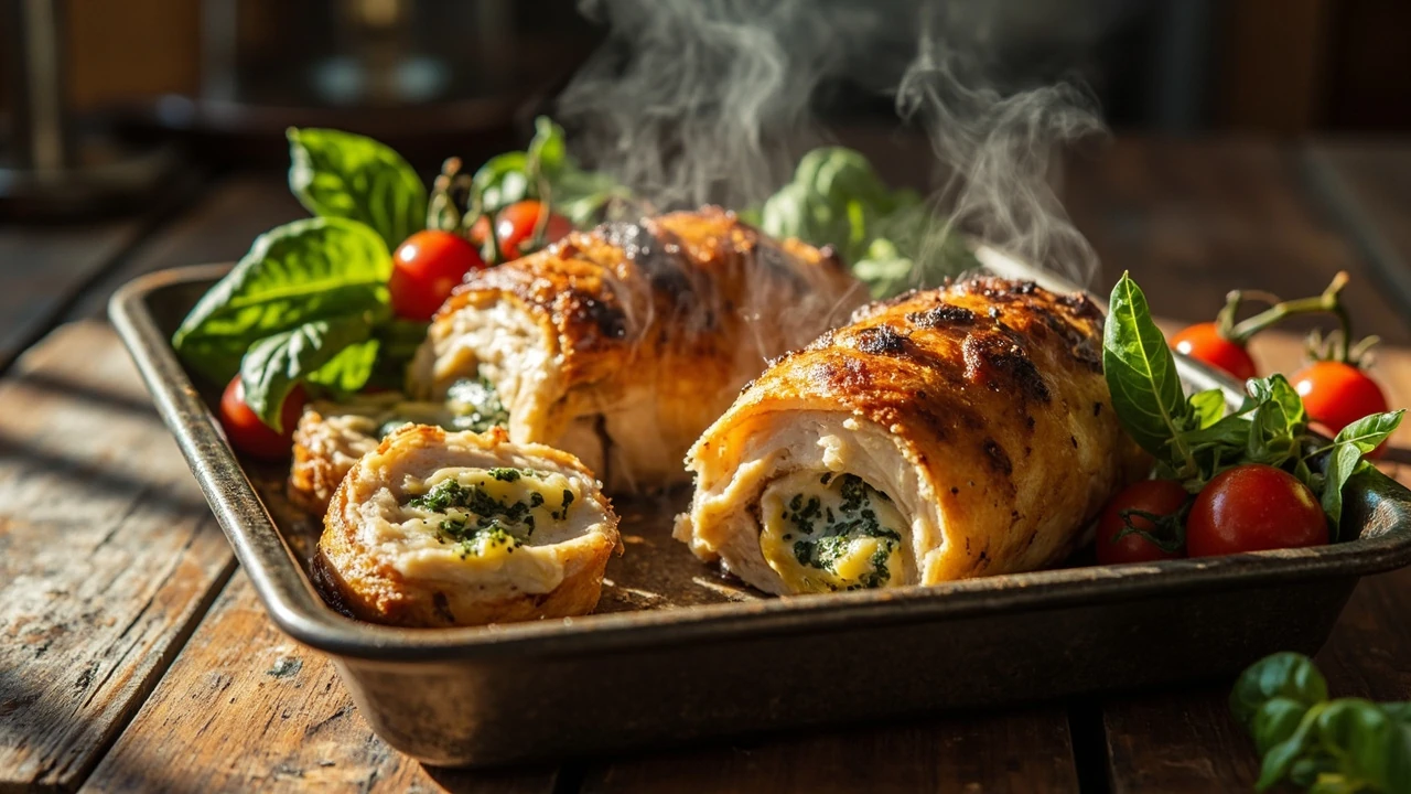 ролліні з куркою
