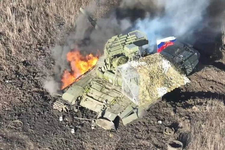 Знищена російська військова техніка
