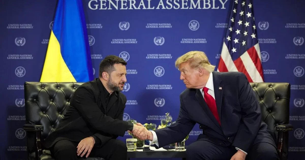 Зустріч Володимира Зеленського і Дональда Трампа в Нью-Йорку на полях Генасамблеї ООН