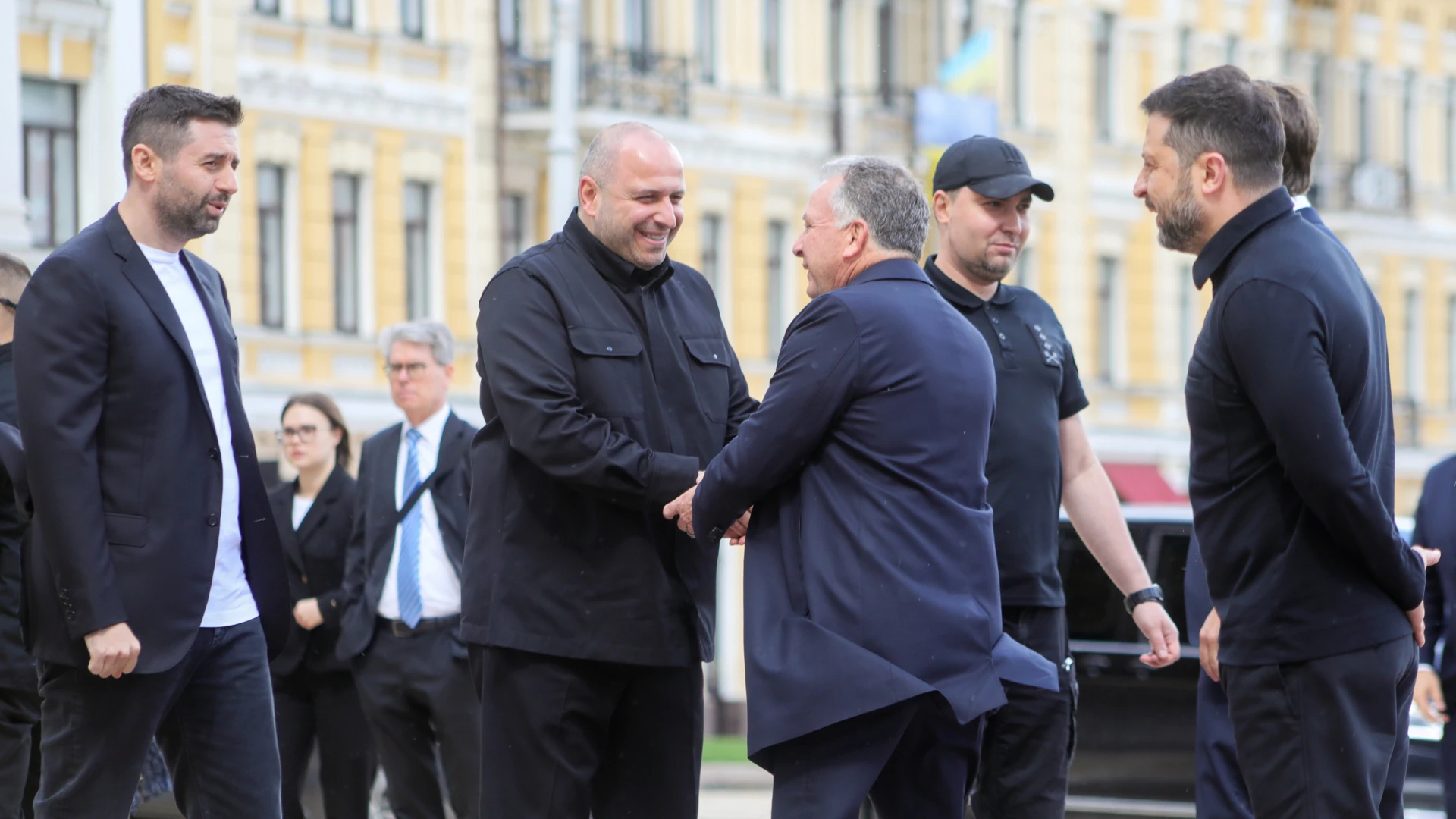 Стів Віткофф, Джаред Кушнер та Володимир Зеленський у Києві, 6 вересня 2026 року